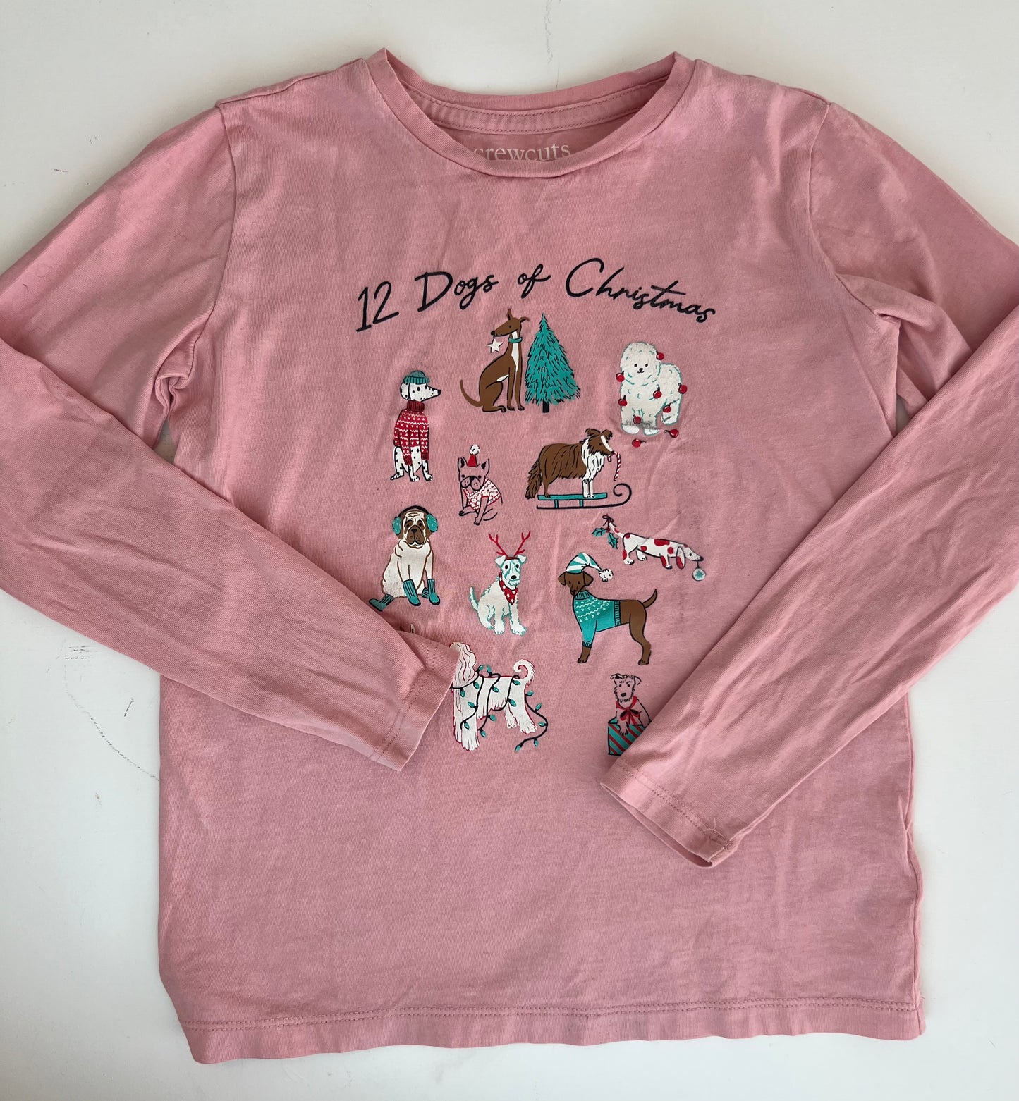 Crewcuts 12 Dogs of Christmas Long Sleeved Shirt