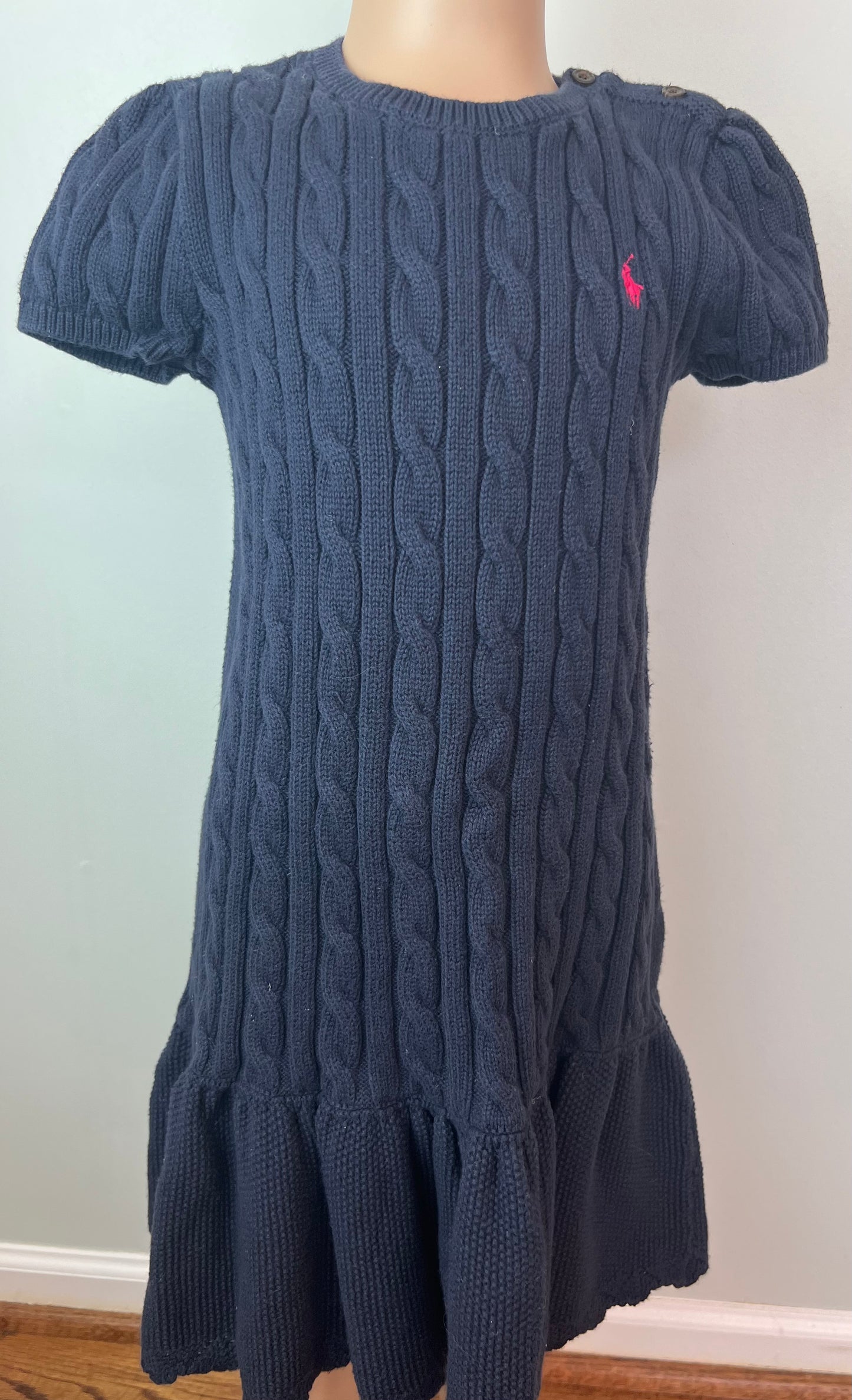 Ralph Lauren Short Sleeved Sweater Dress