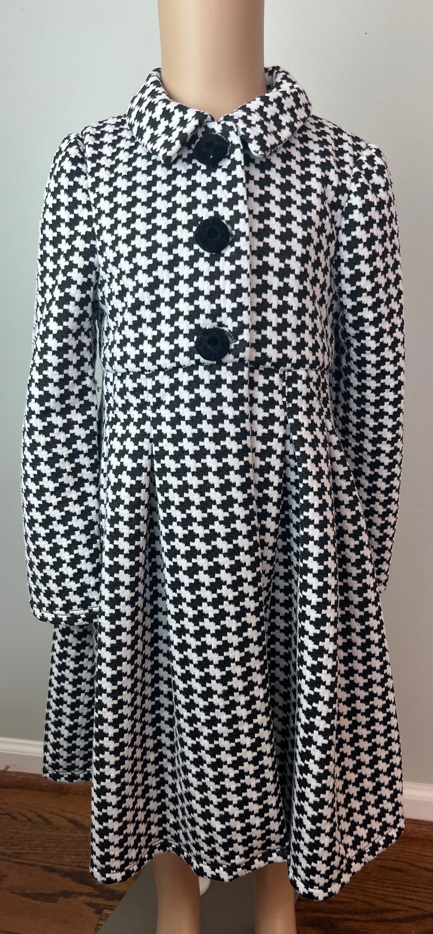 Bonnie Jean Checkered Coat