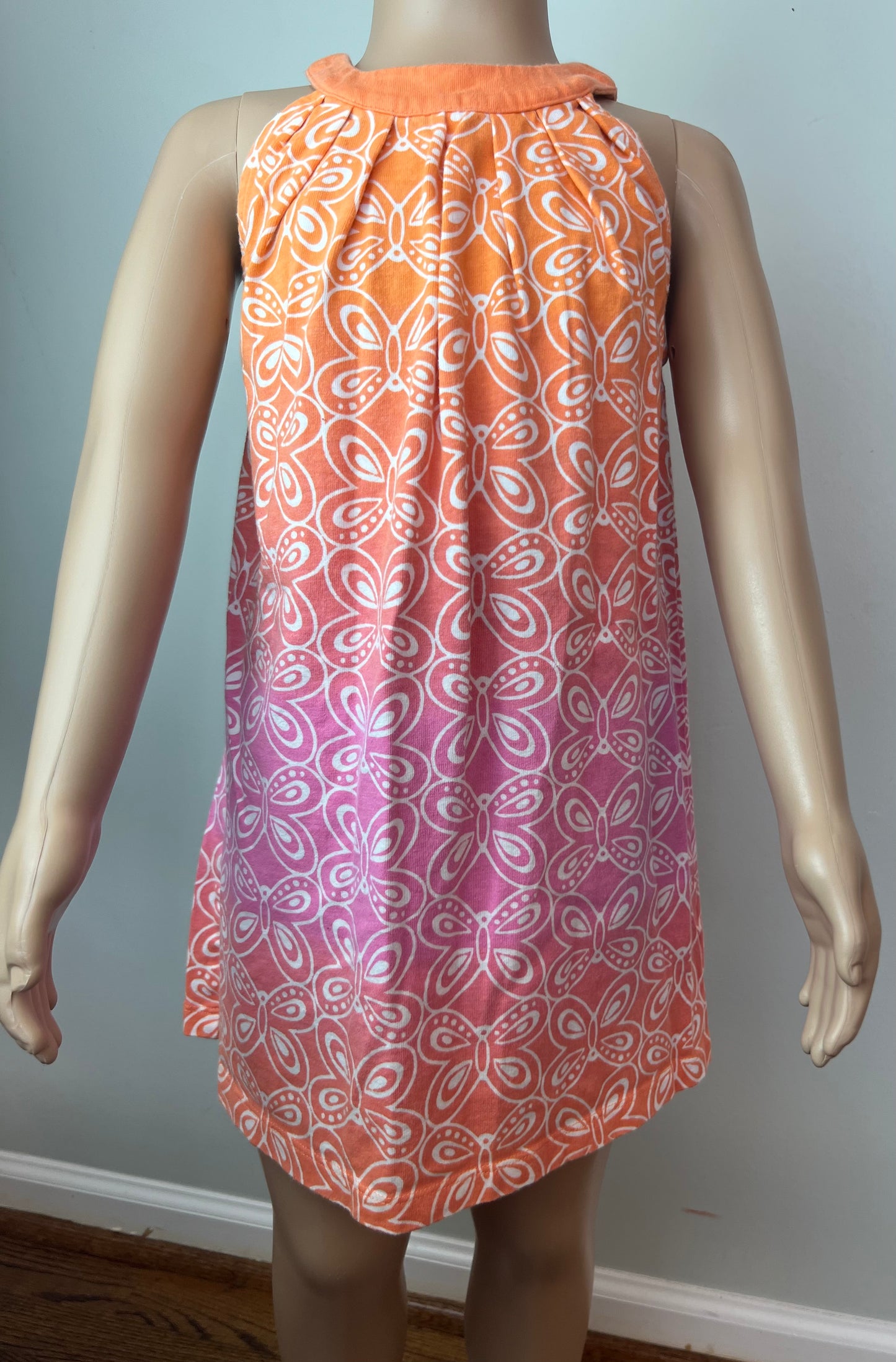 JK Girls Sleeveless Butterfly Dress