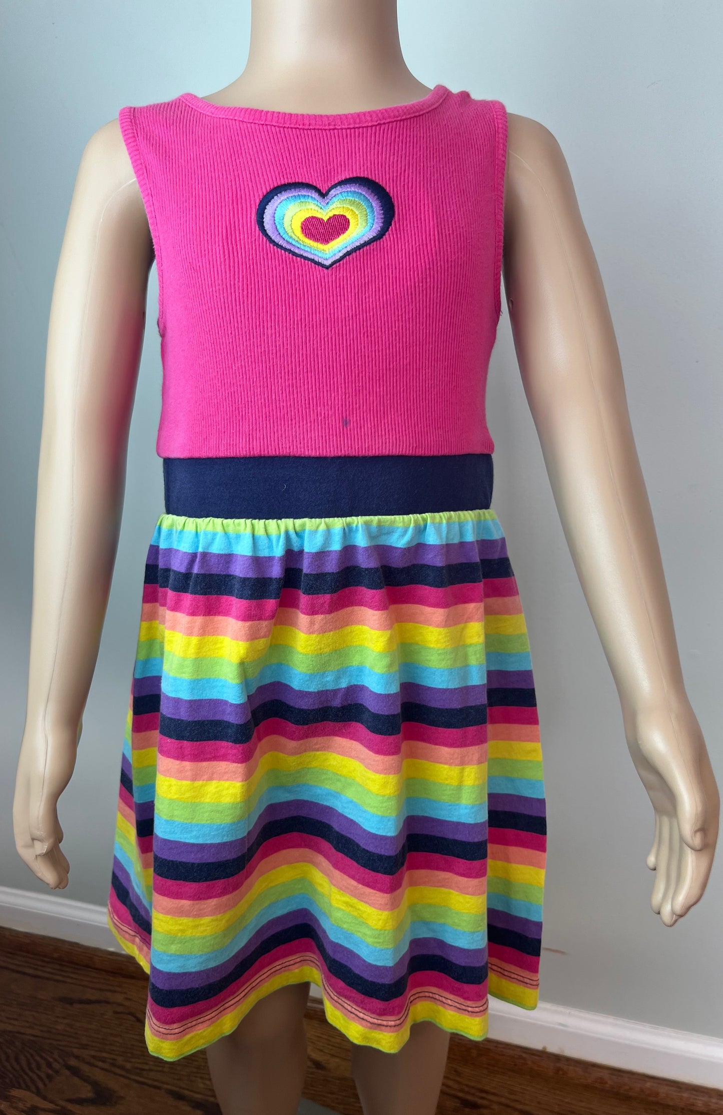 Jumping Beans Striped Tank Dress