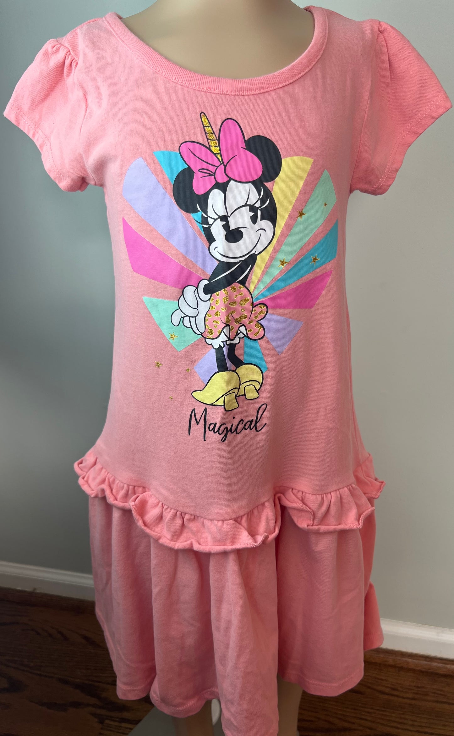 Disney Minnie Mouse Short Sleeved Dress