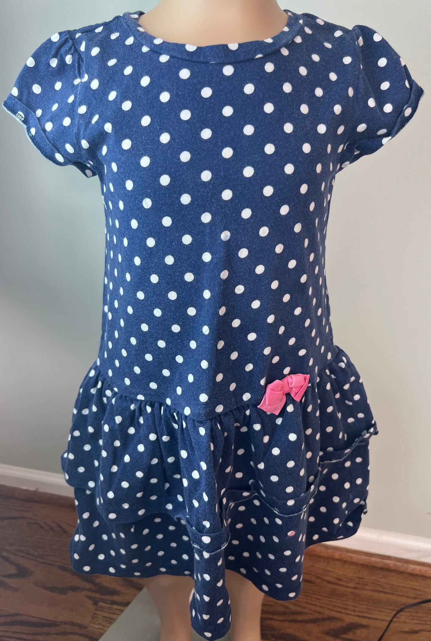 Carter's Short Sleeved Polka Dot Dress