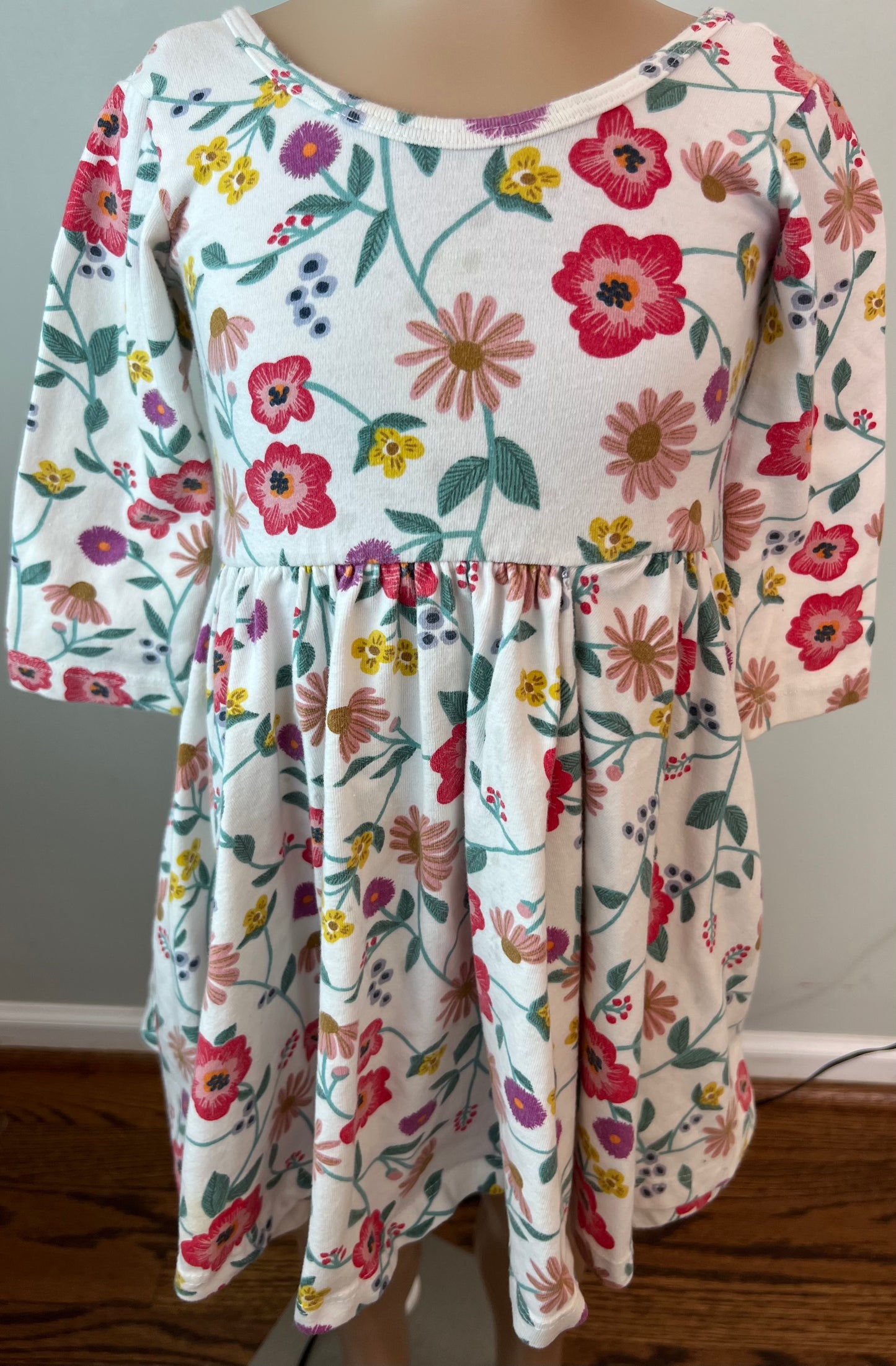 Alice Ames Long Sleeved Floral Dress