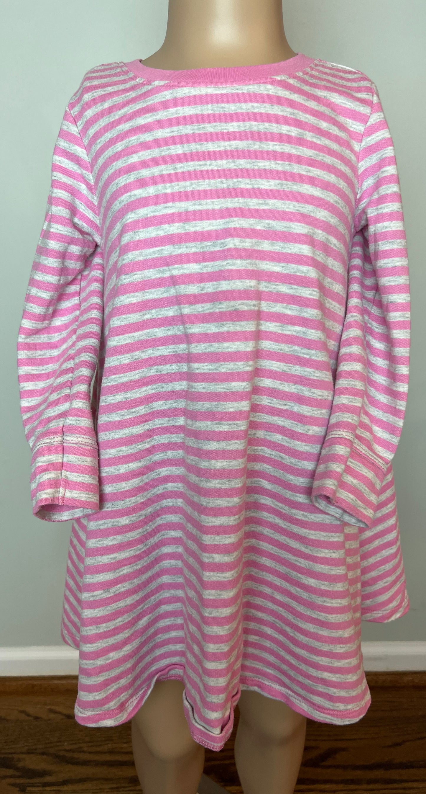 Old Navy Long Sleeved Striped Dress
