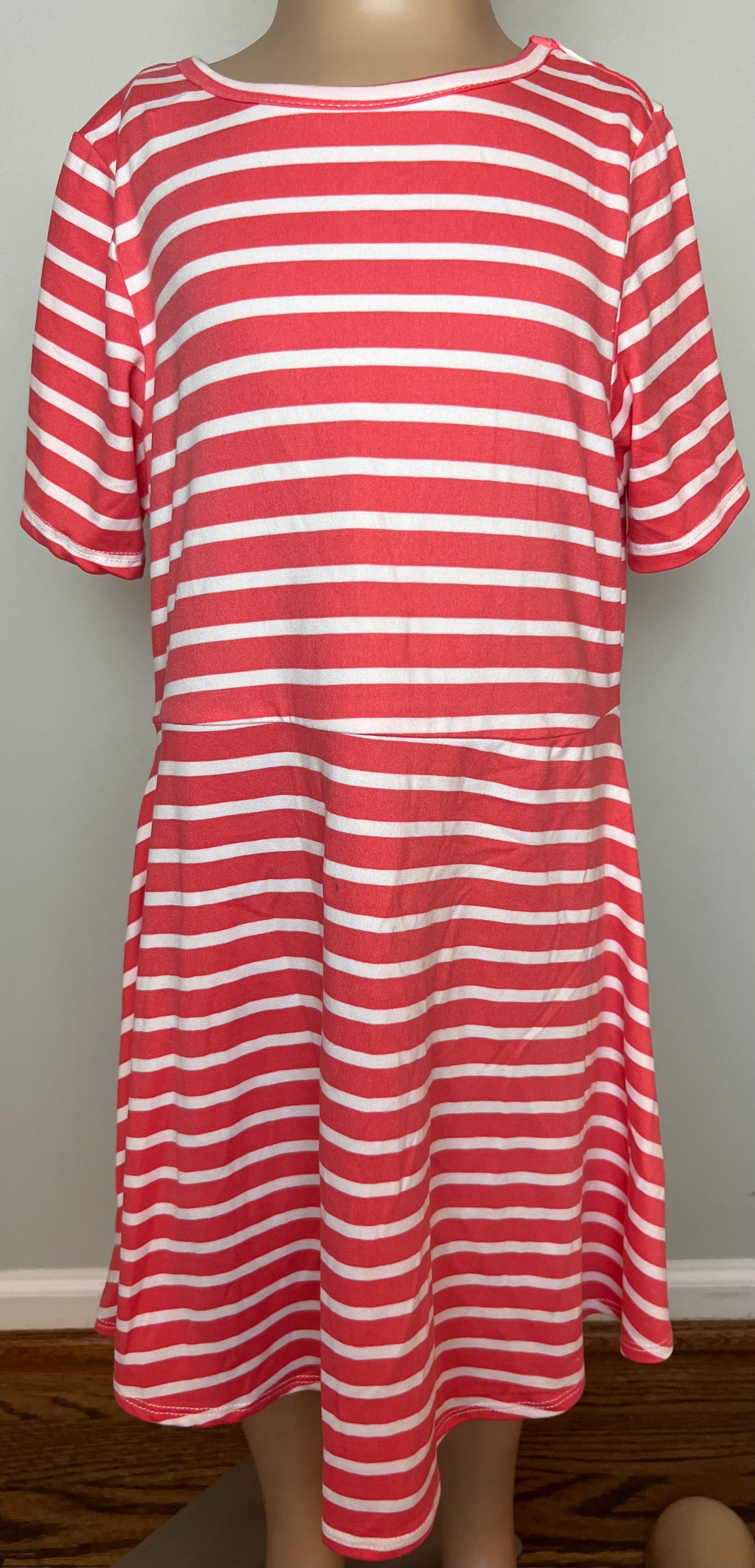 Member's Mark Short Sleeved Striped Dress