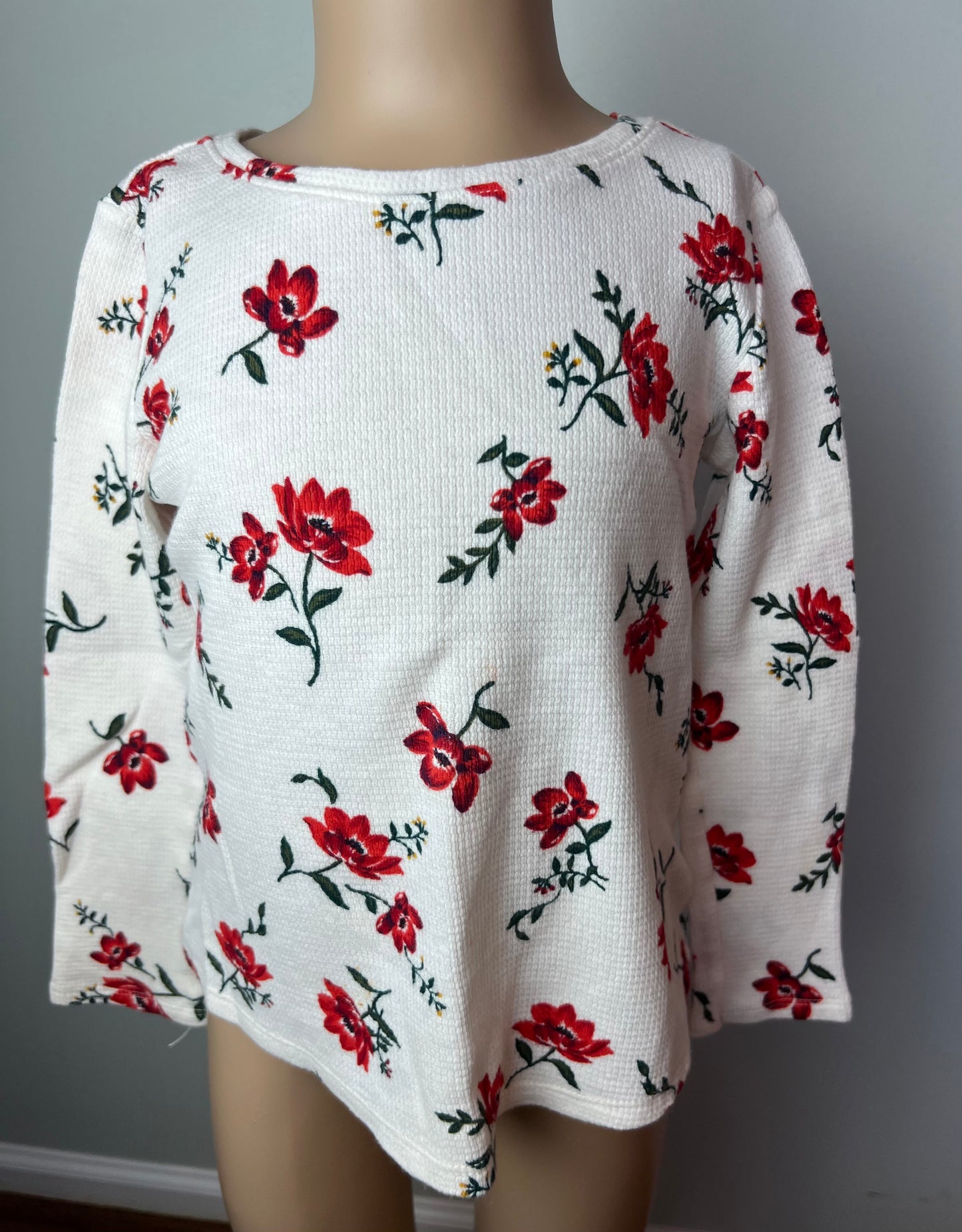 Old Navy Long Sleeved Flowered Shirt