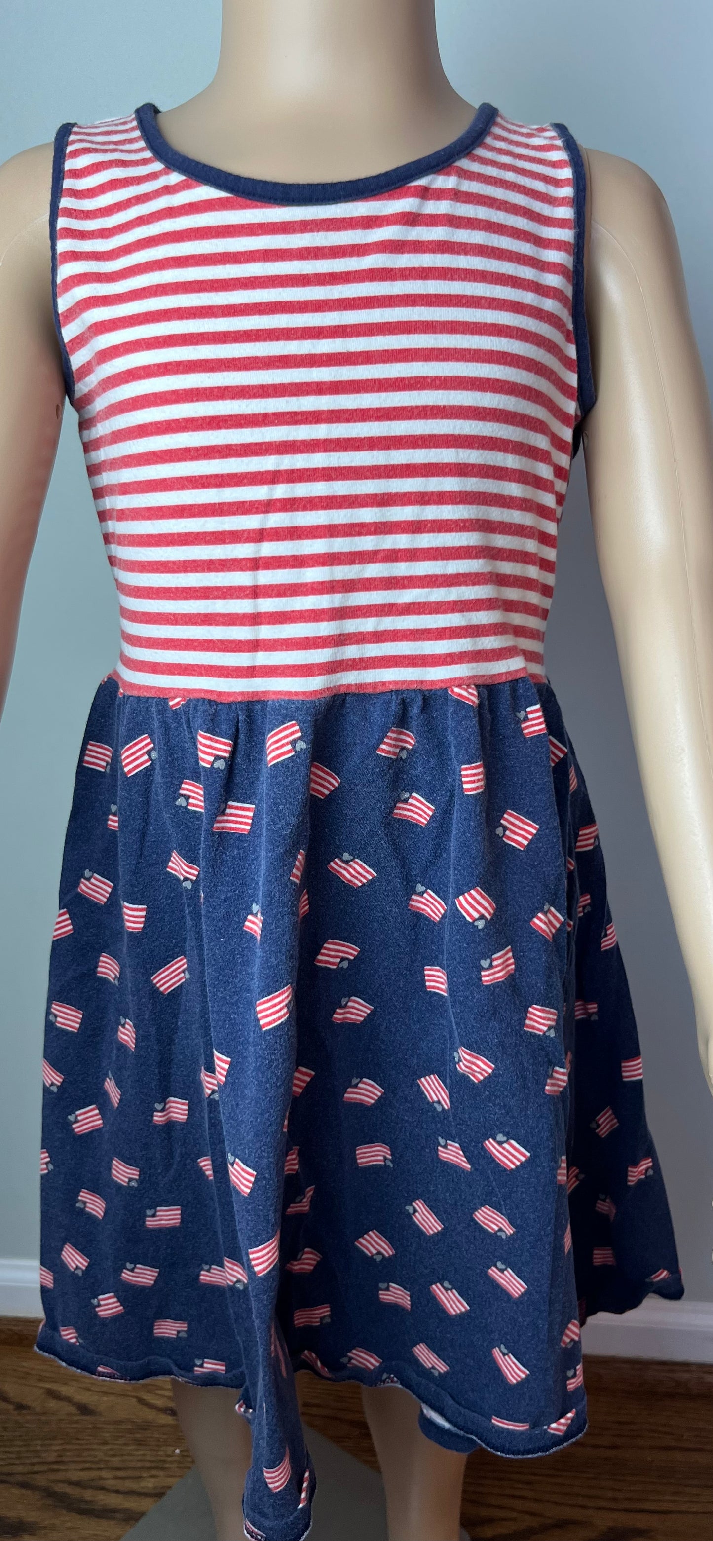 Jumping Beans Stripes and Flags Sundress