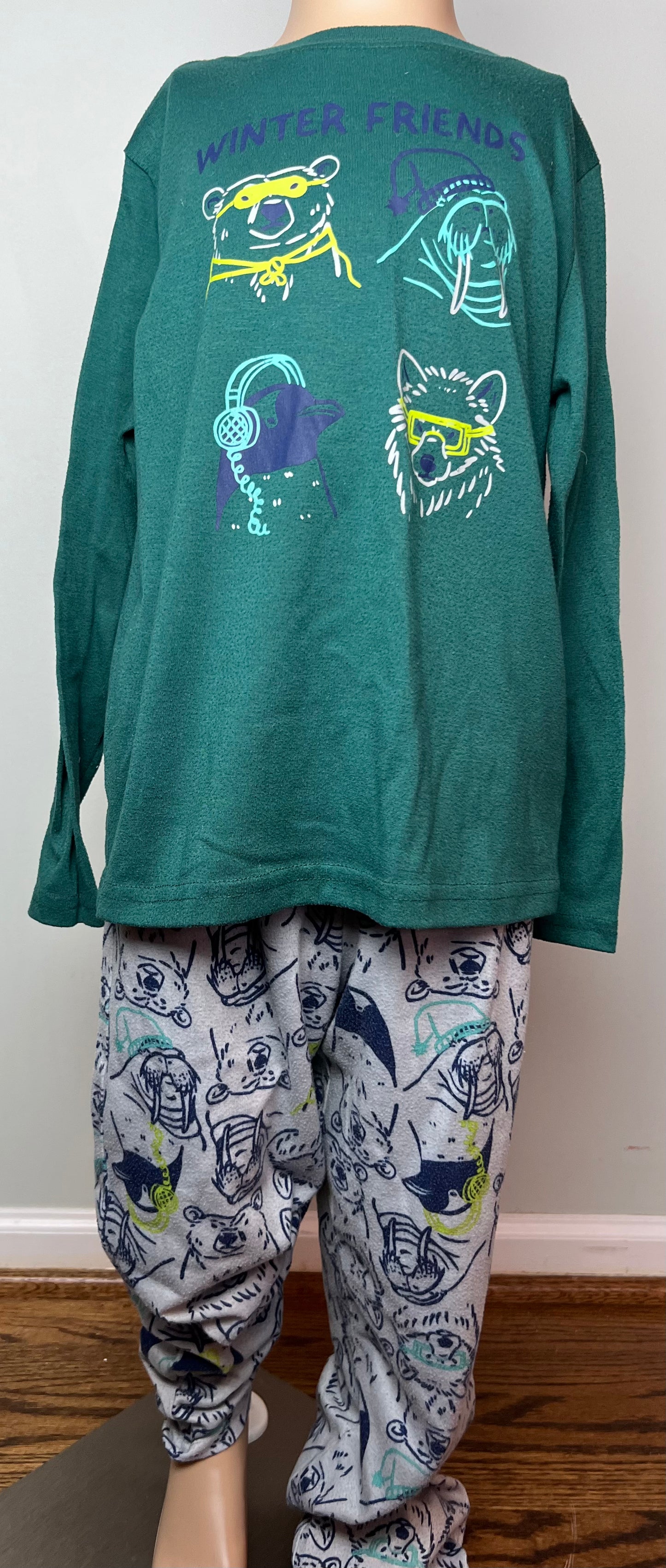 Cat & Jack Winter Animals Pajamas