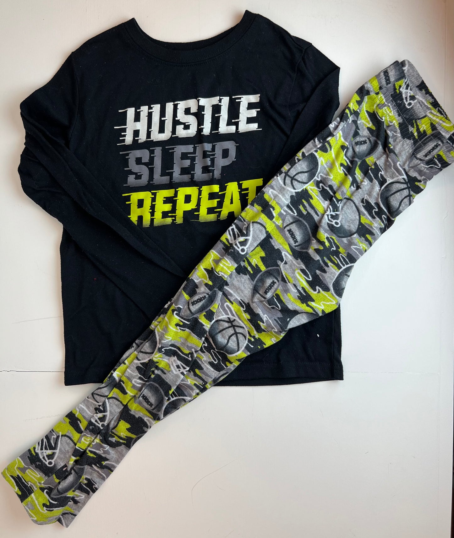 Cat & Jack Hustle Sleep Repeat Pajamas