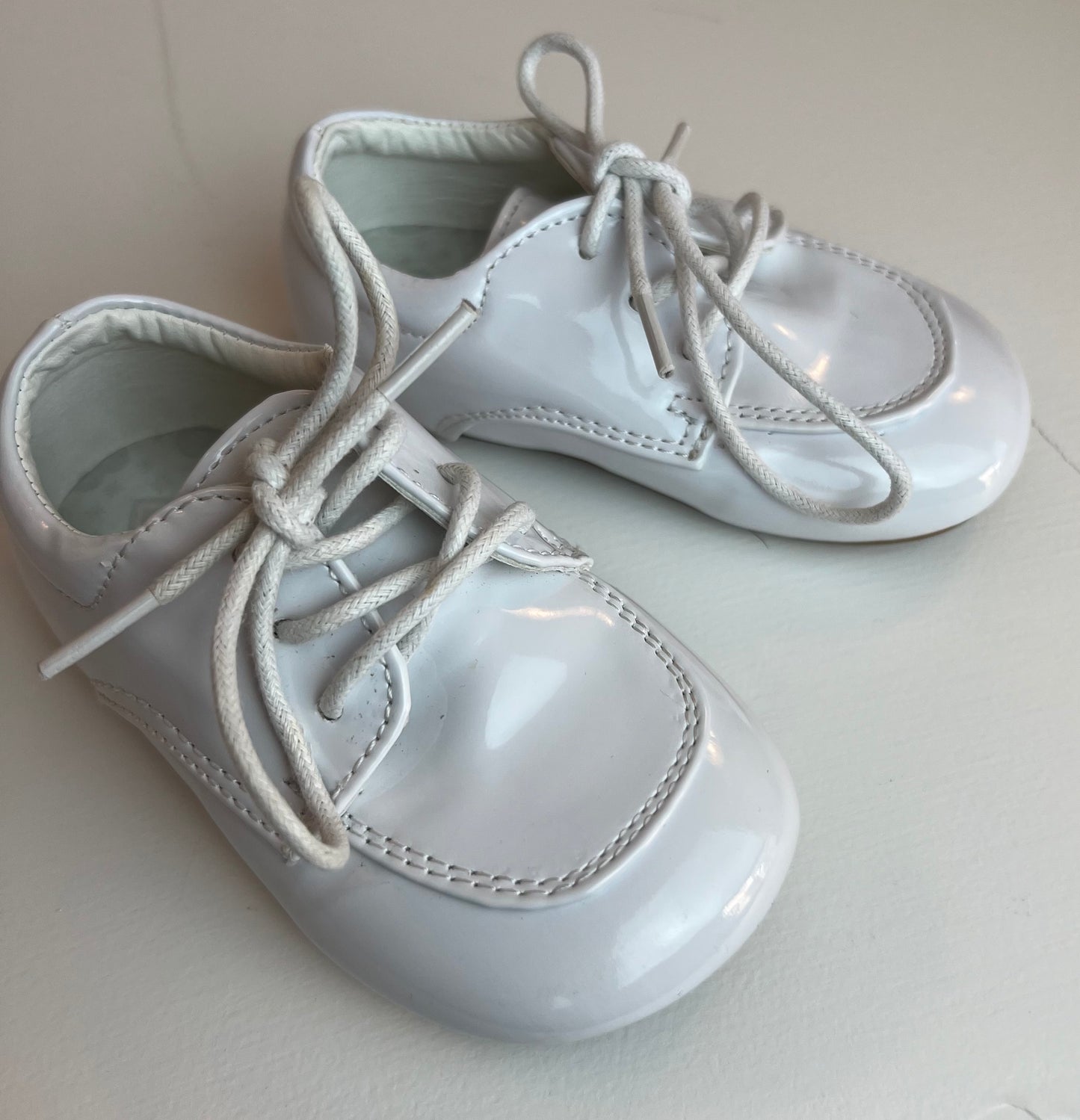 Joidano Patent Leather Lace Up Shoes