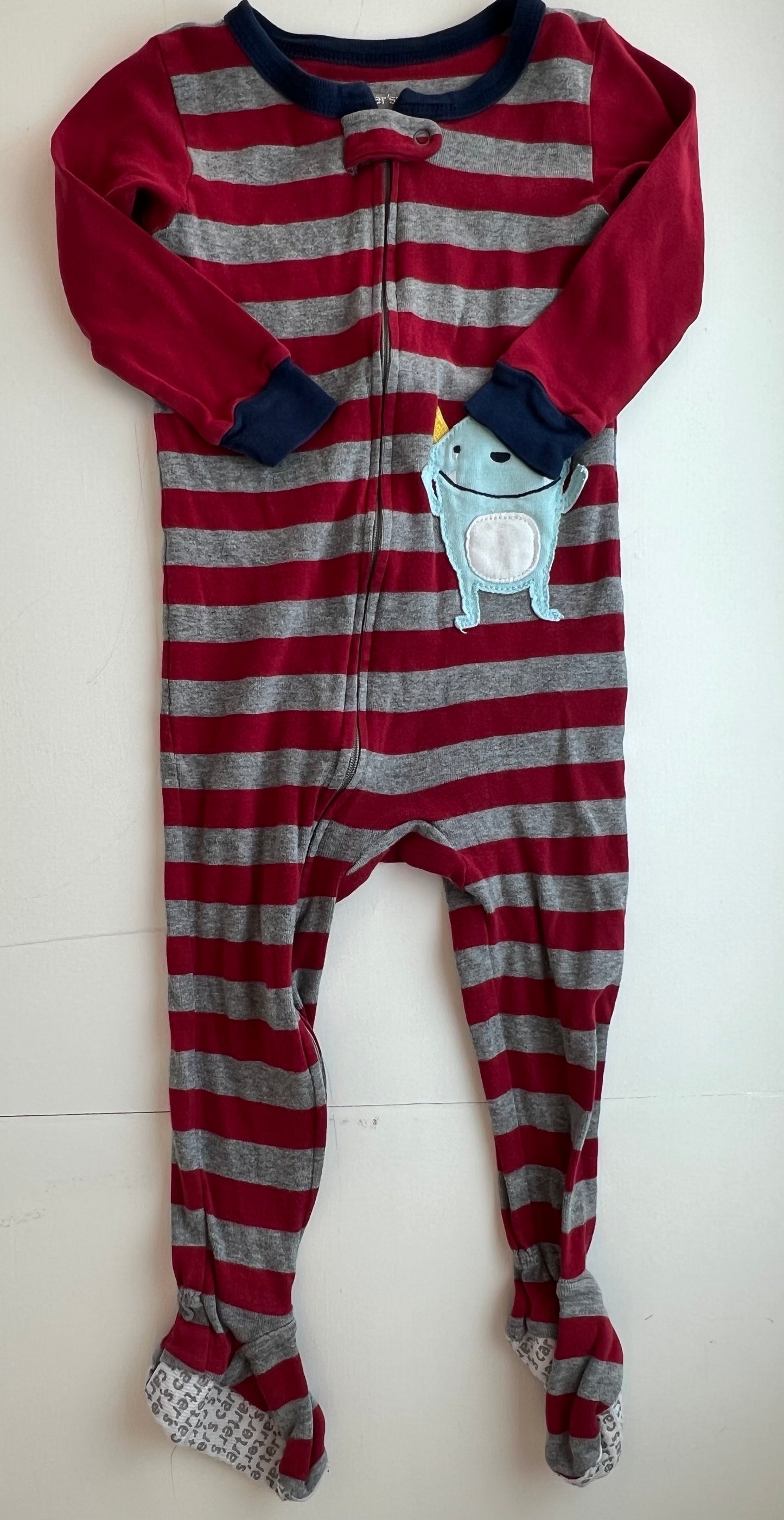 Carter's Striped Footie Pajamas
