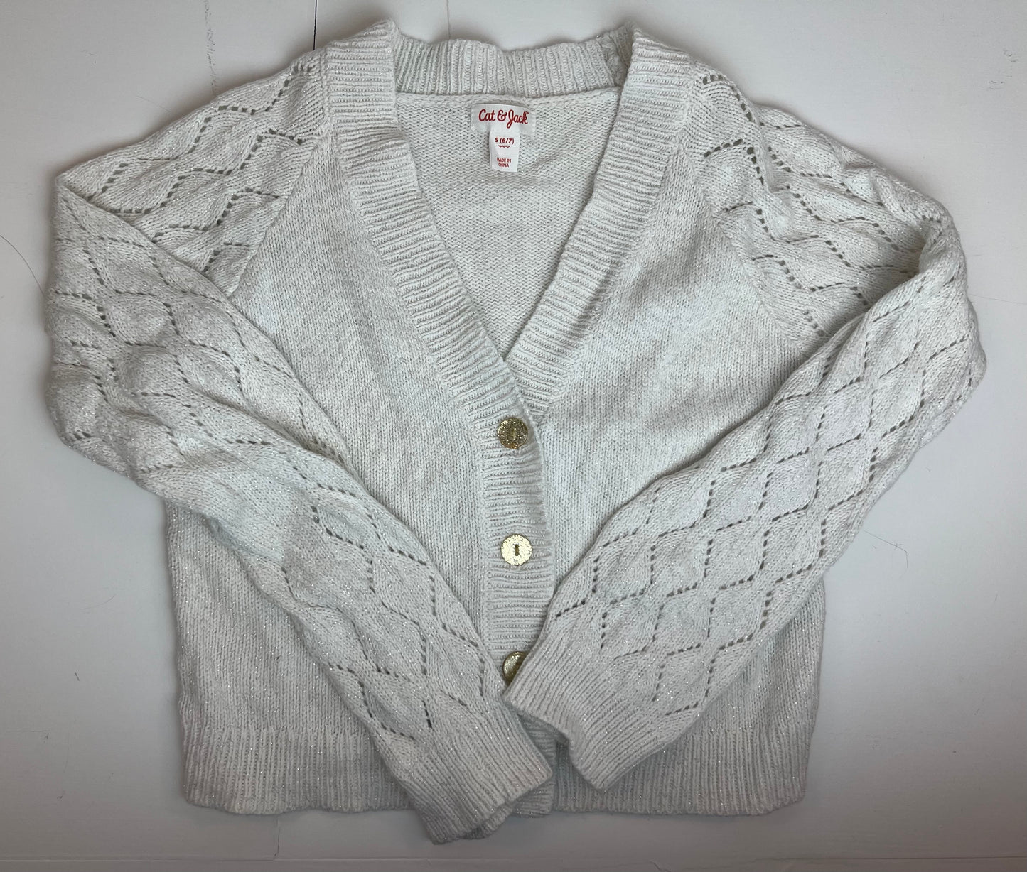 Cat & Jack Sparkly Cardigan