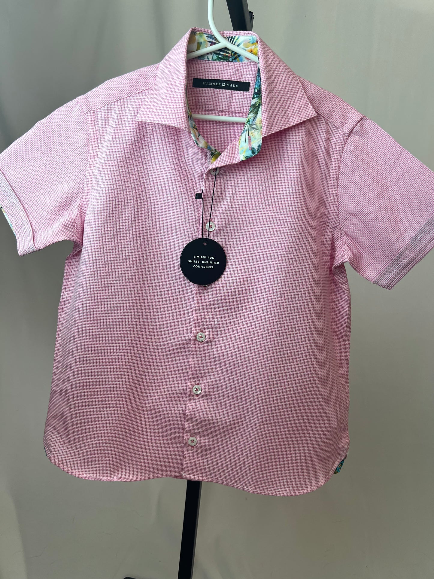 Tags On! Hammer Made Short Sleeved Button Down Shirt