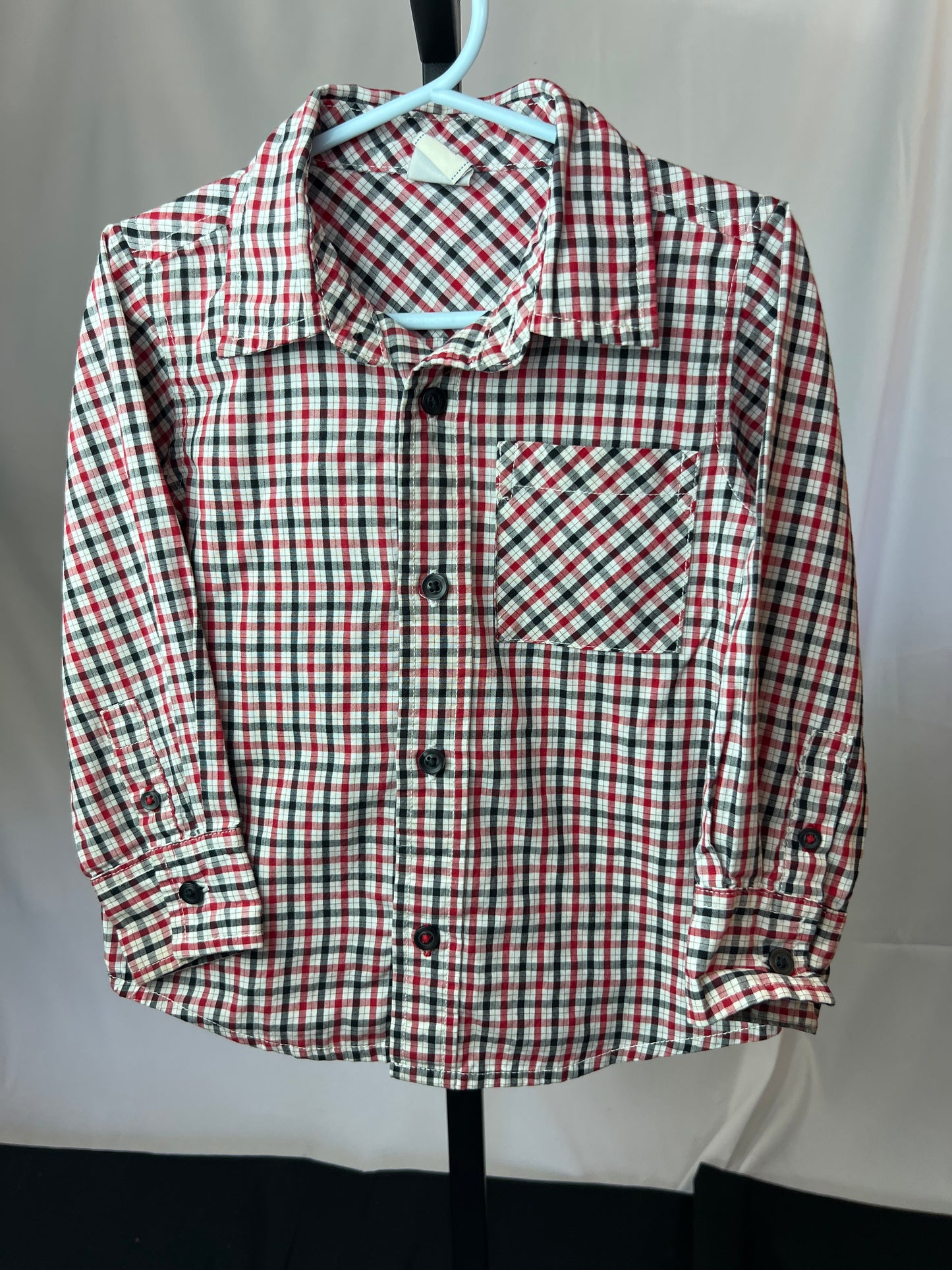 Old Navy Plaid Long Sleeved Button Down