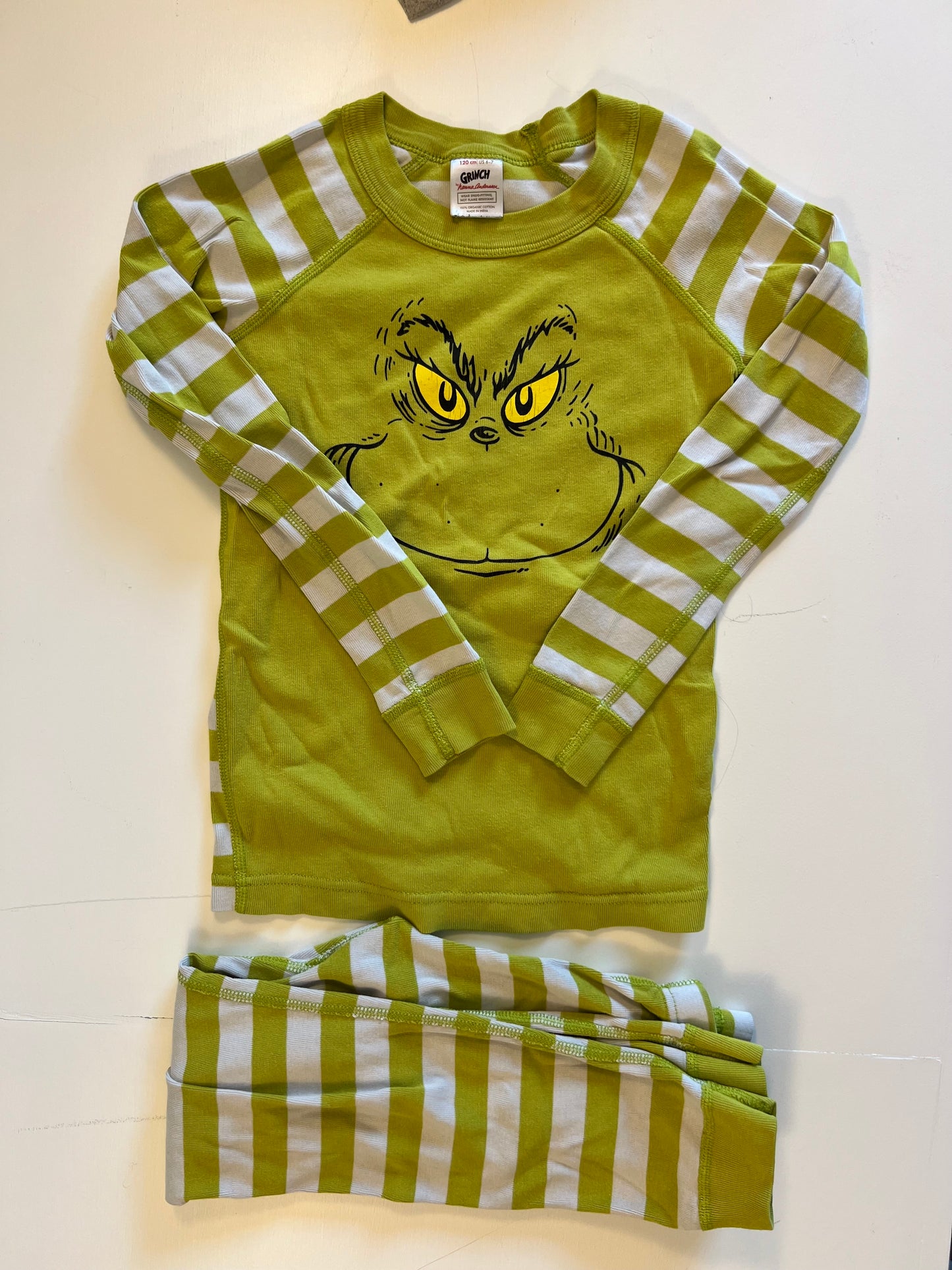 Hanna Andersson Holiday PJs- Grinch