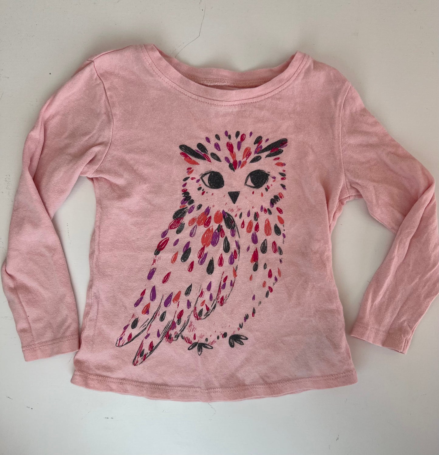 Old Navy Long Sleeved Owl T-Shirt