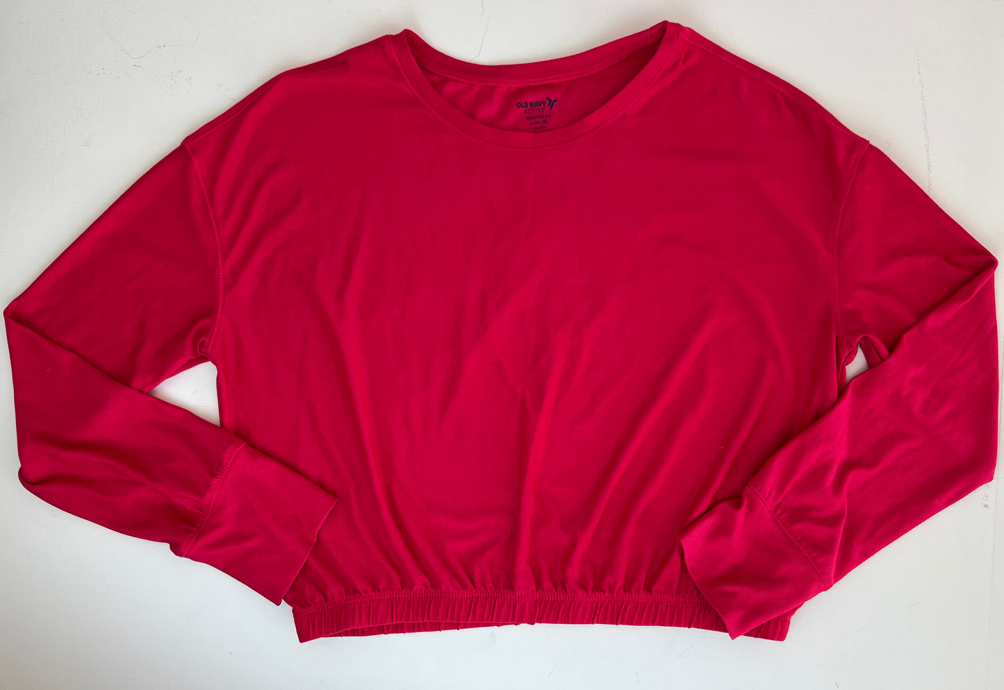 Old Navy Long Sleeved Athletic Crop Top