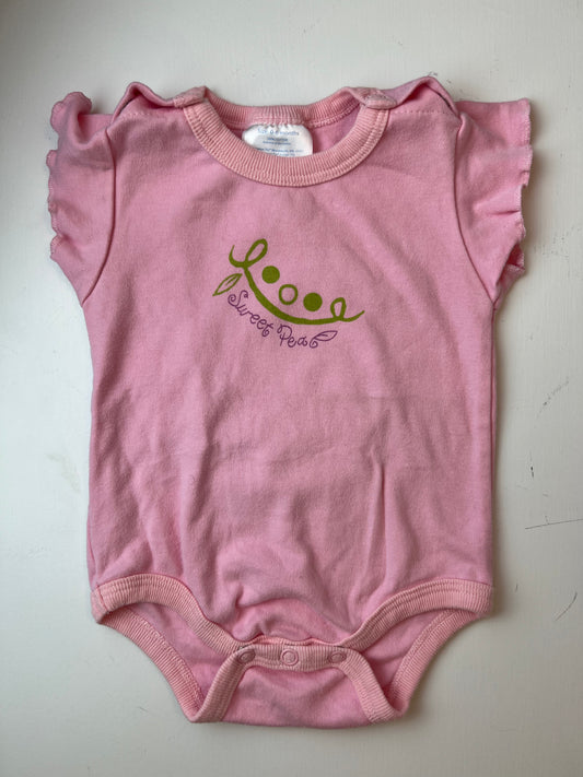 Unknown Short Sleeved Sweet Pea Onesie