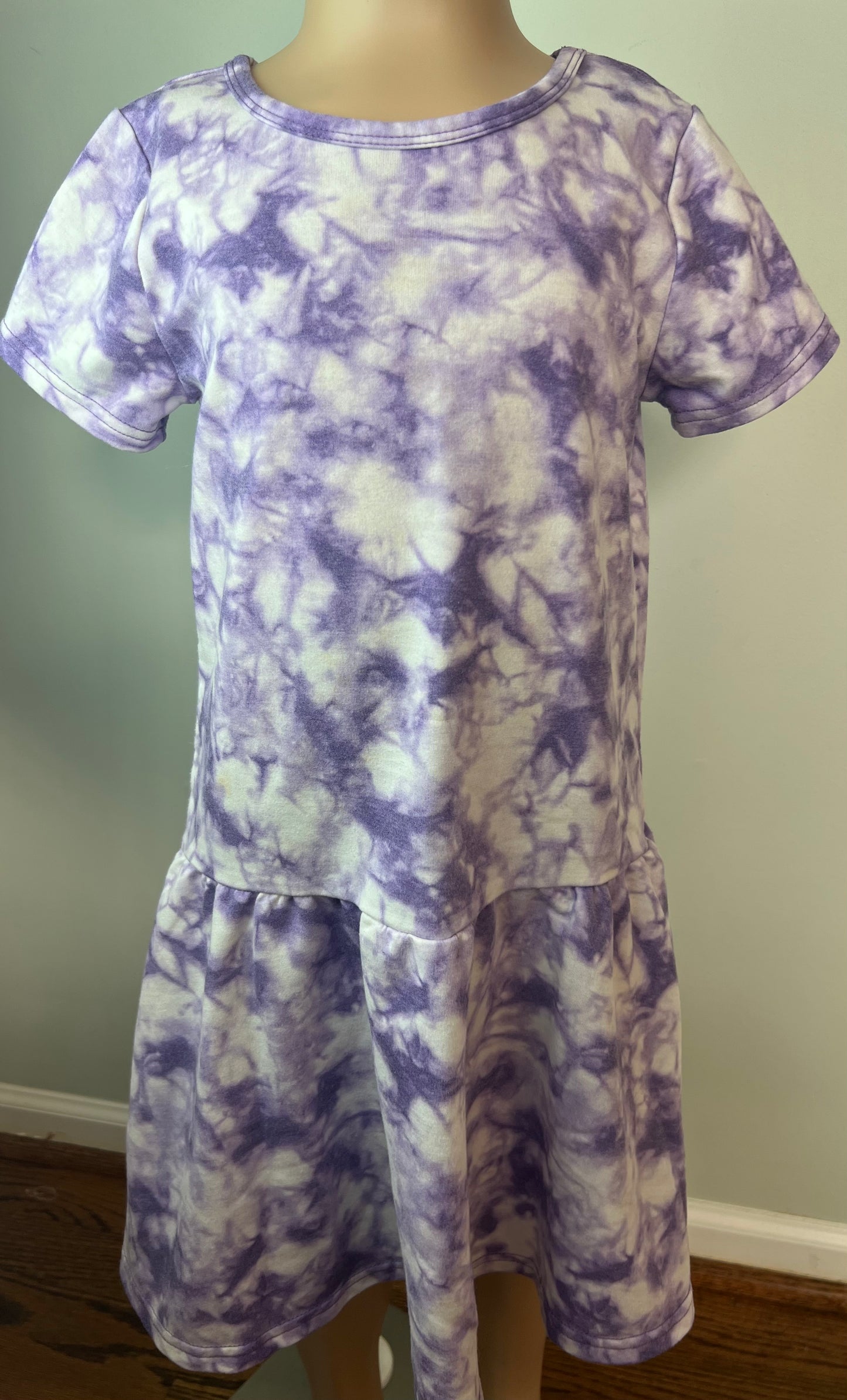 32 Degrees Cool Shirt Sleeved Tie Dyed Dress