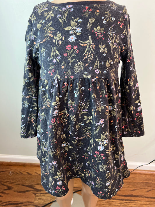 Old Navy Long Sleeved Floral Dress