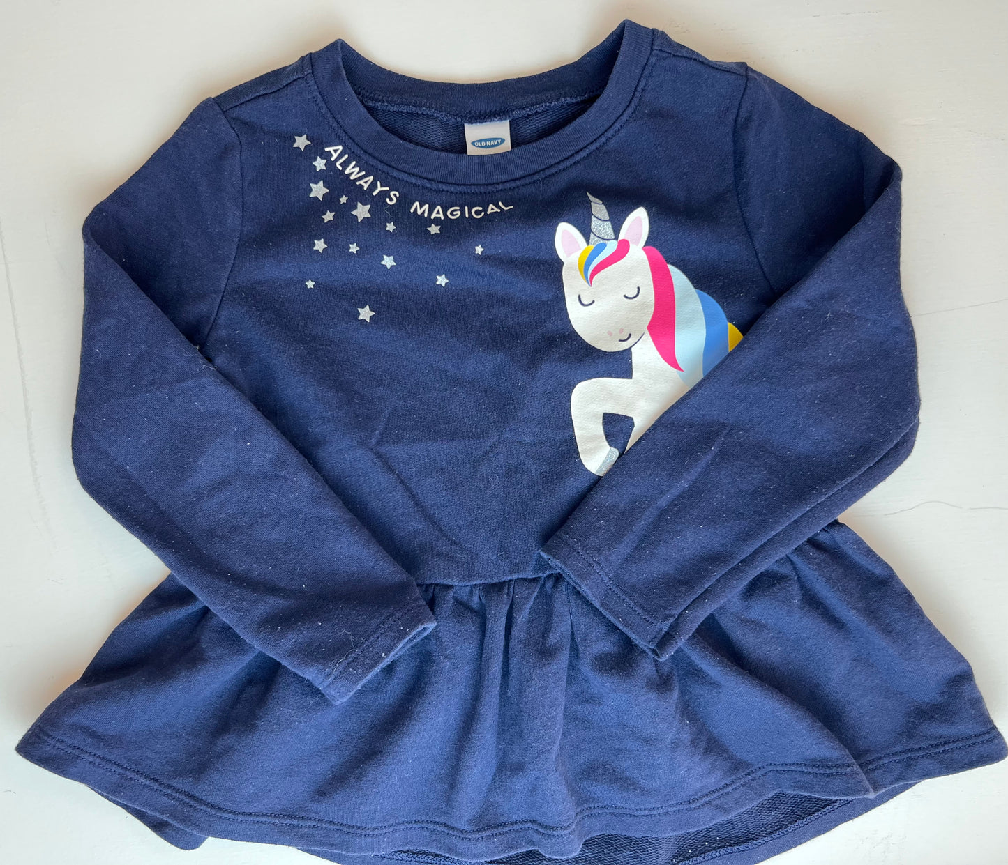 Old Navy Long Sleeved Unicorn Shirt