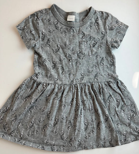 Next Short Sleeved Zebra Dress