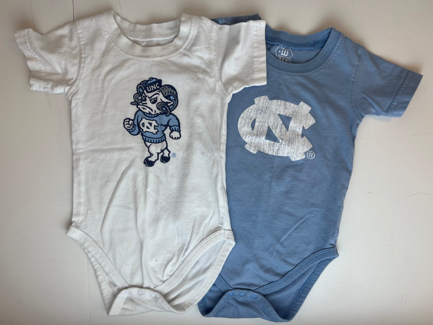 Wes and Will UNC Onesie Bundle