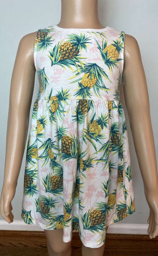 Old Navy Sleeveless Pineapple Dress