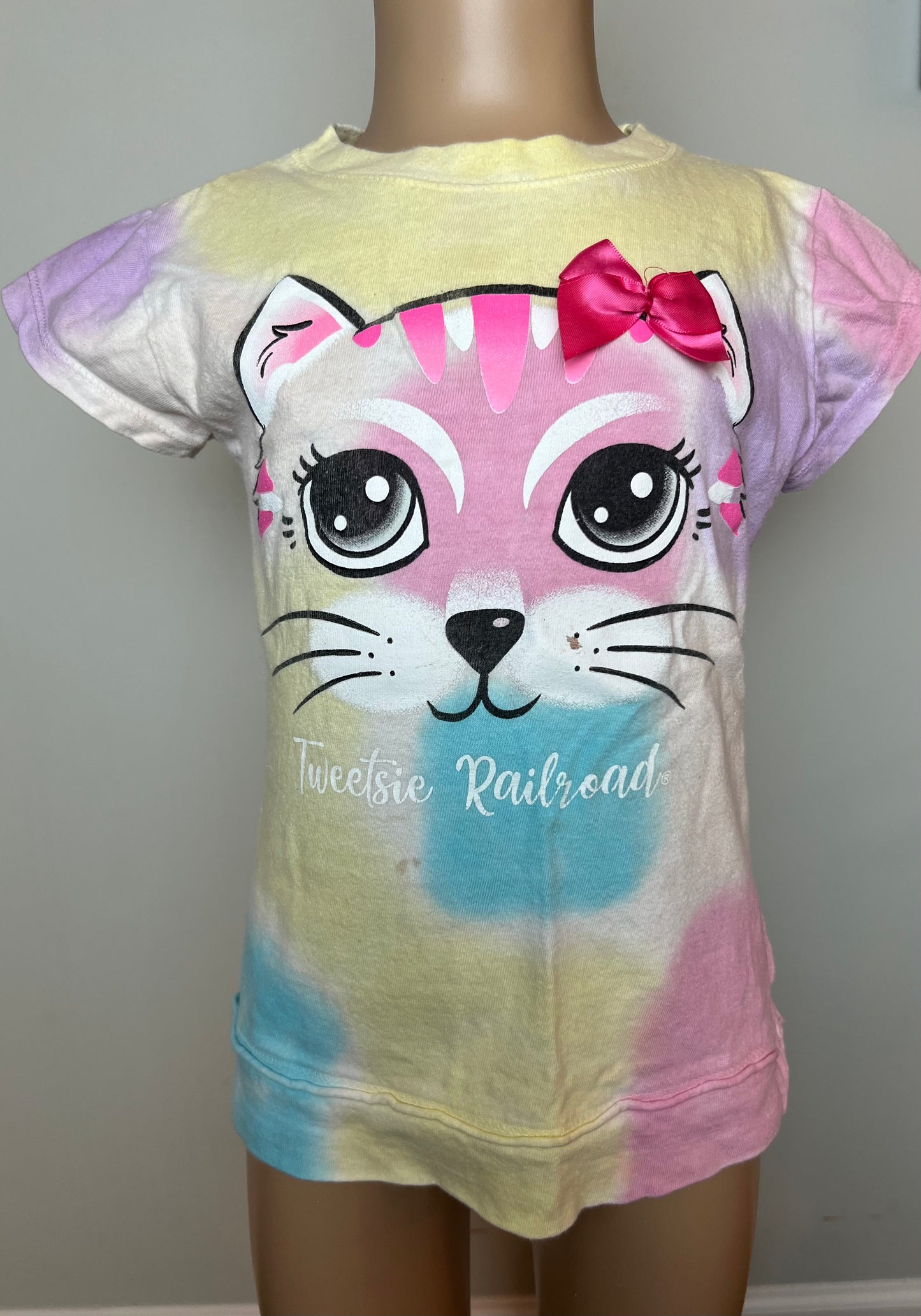 Kid U Not Kitty Tie Dyed T-Shirt