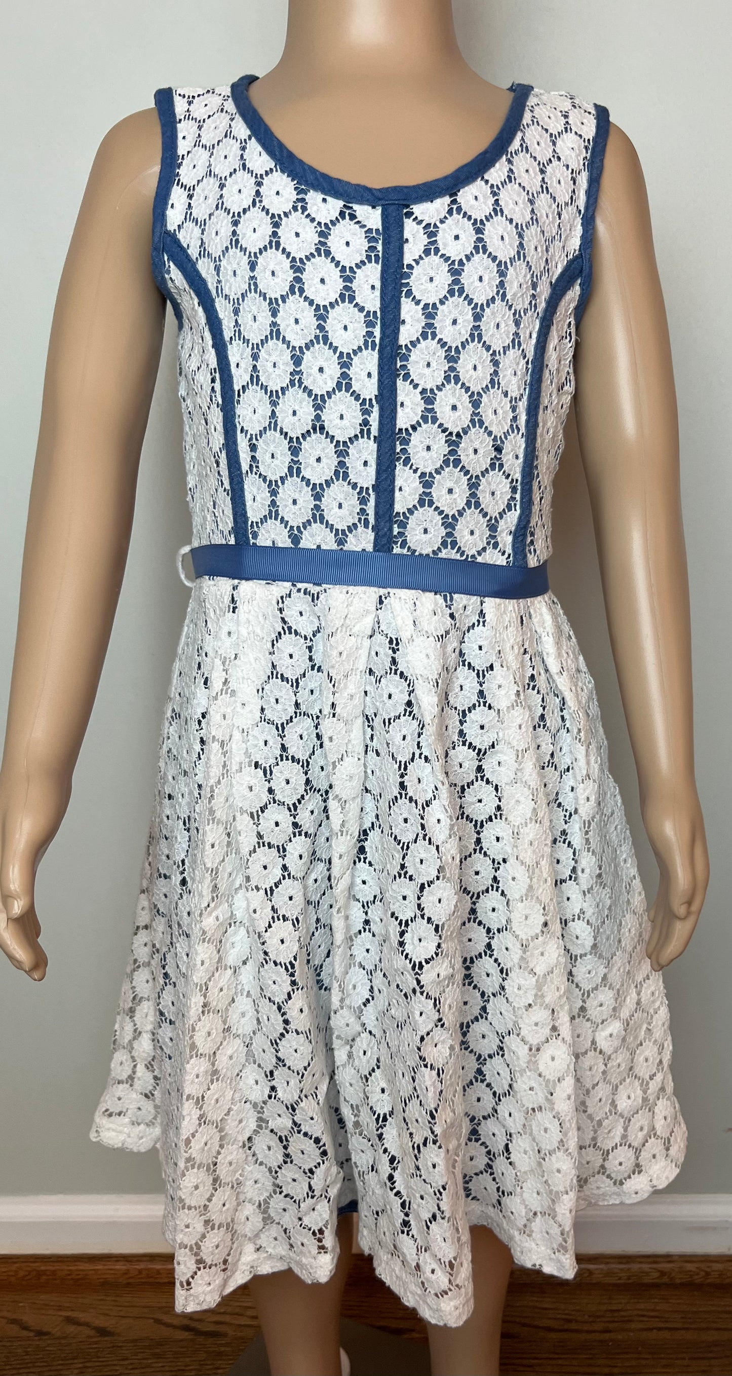 Kiddo by Katie Sleeveless Lace Dress