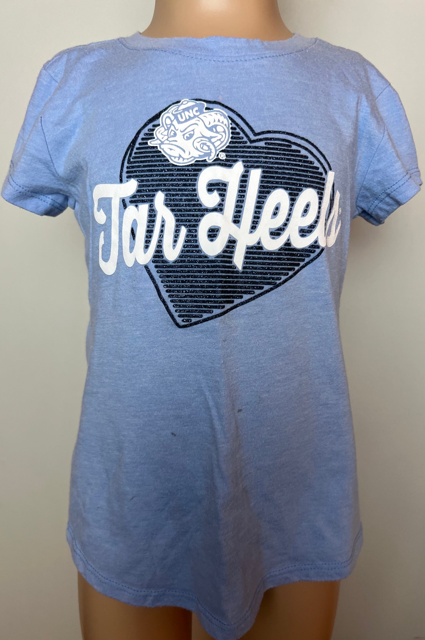 National Collegian Short Sleeved UNC Tarheels T-Shirt
