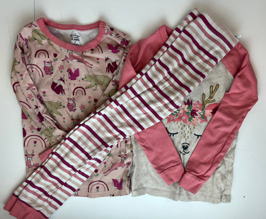 Member's Mark Long Sleeved Deer Pajama Set