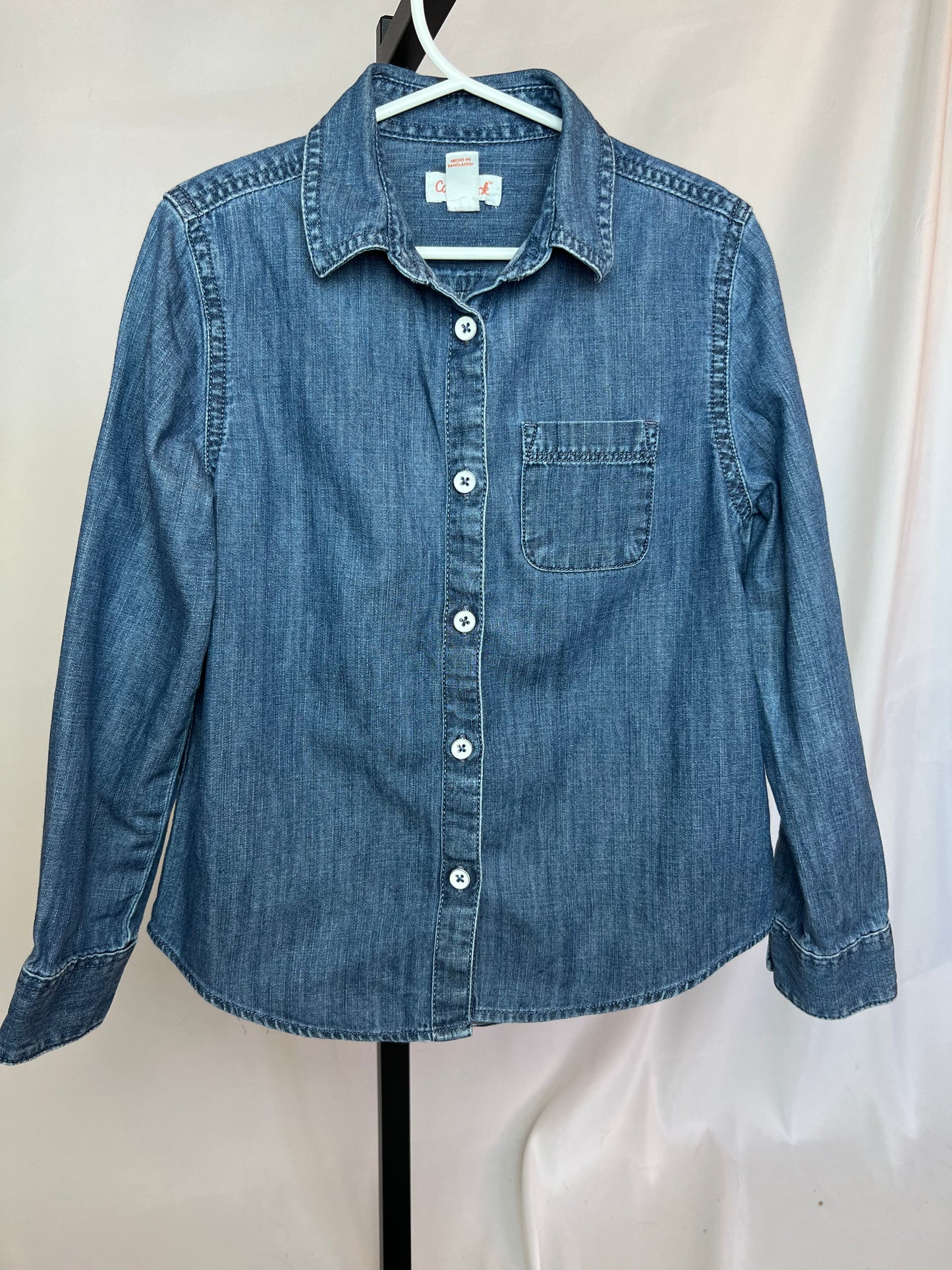Cat & Jack Denim Button Down Shirt