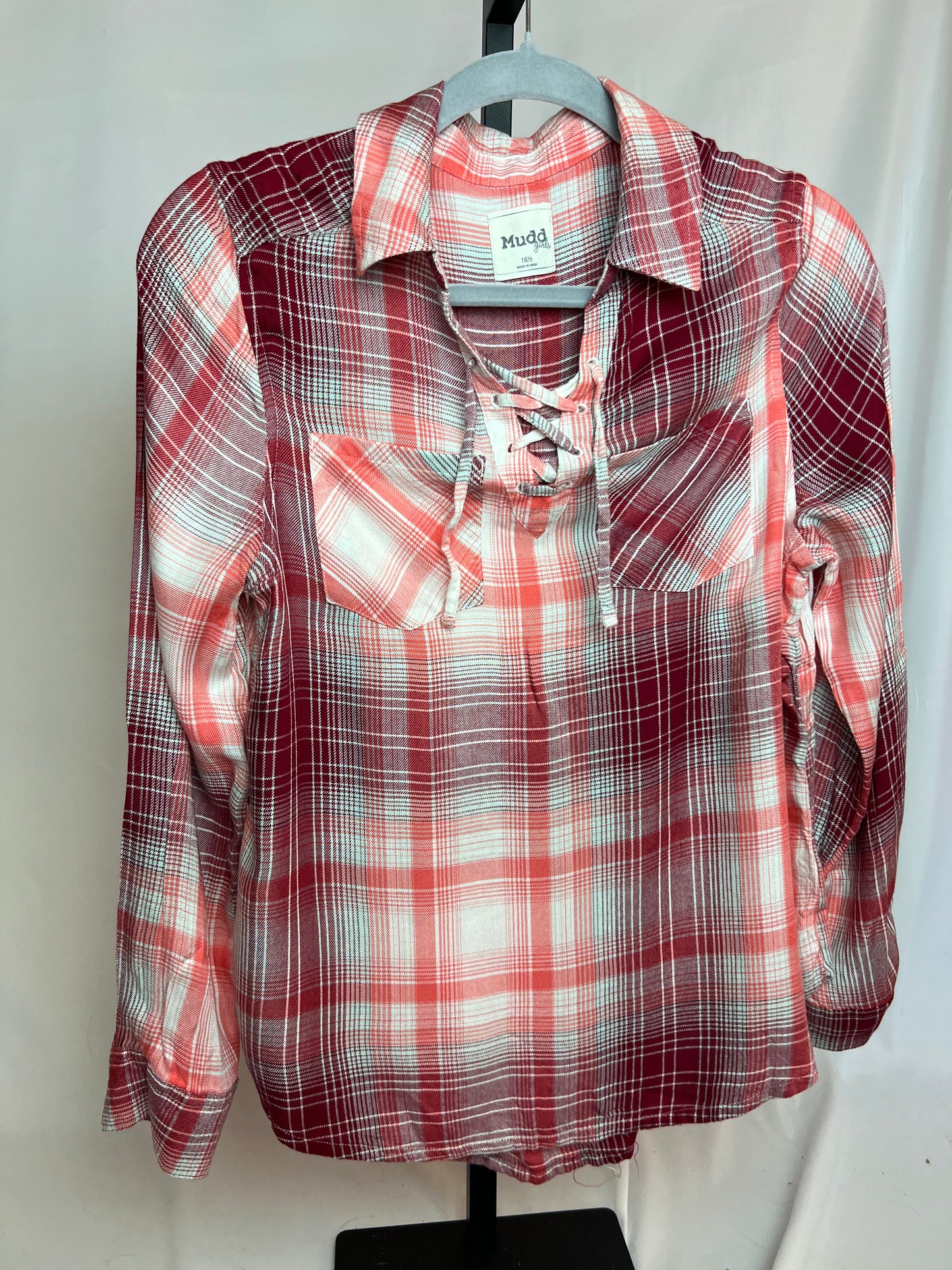 Mudd Long Sleeved Paid Shirt