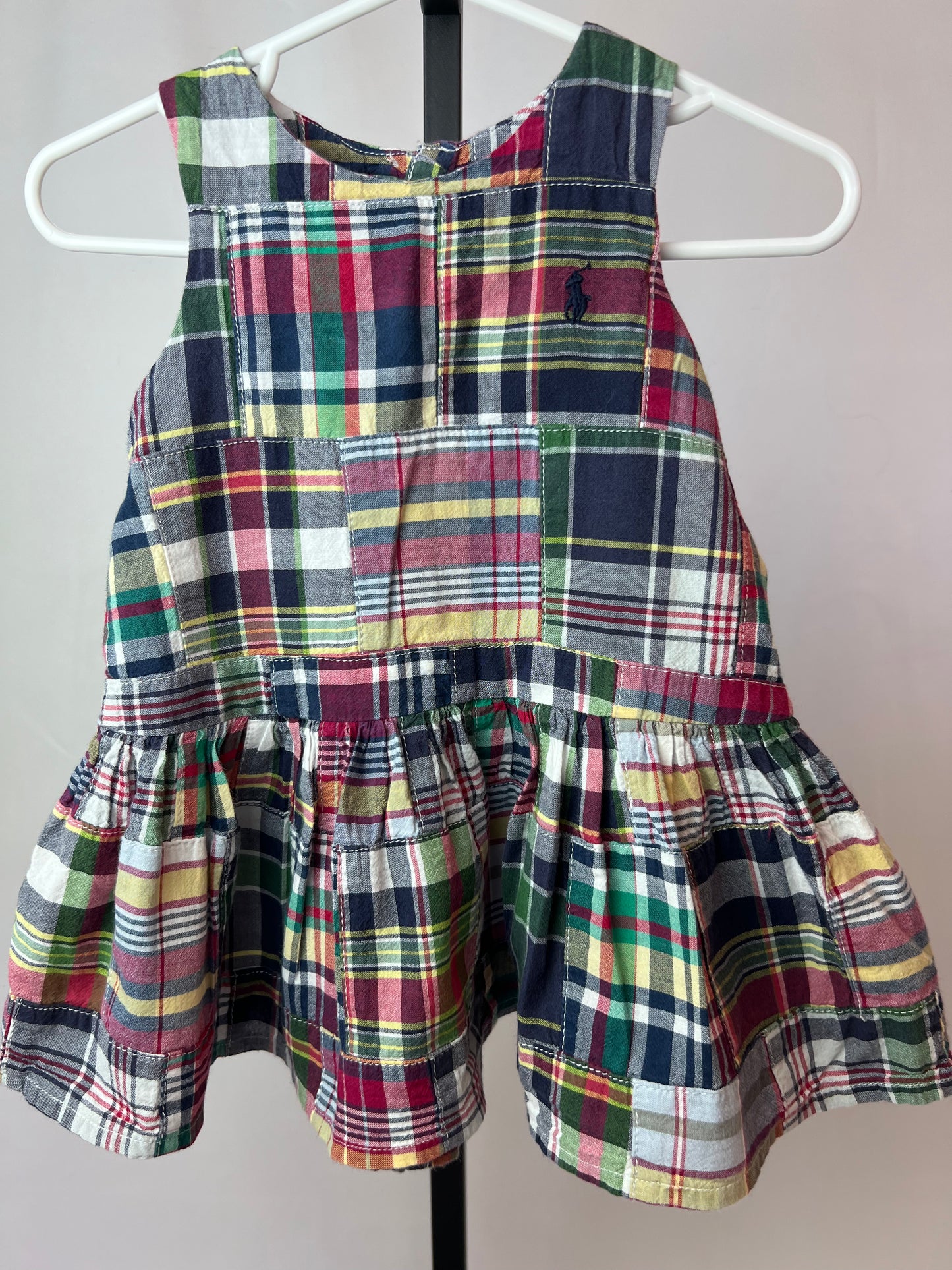 Ralph Lauren Plaid Sundress with Bloomers