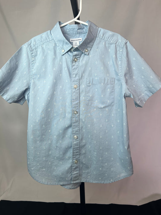 Amazon Essentials Anchors Short Sleeved Button Down