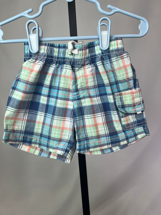 Carter's Pastel Plaid Shorts