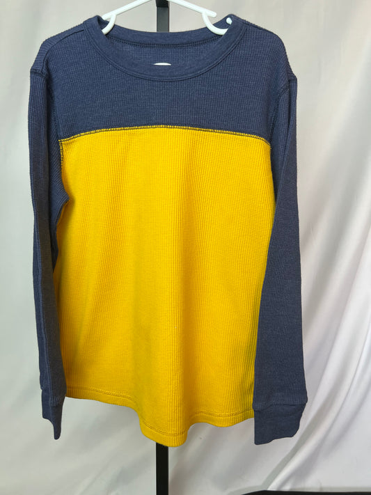 Old Navy Color Block Waffle Shirt