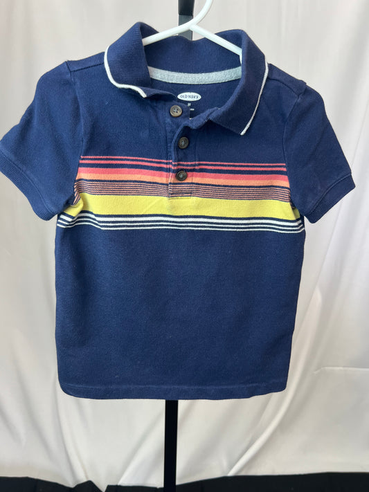 Old Navy Striped Polo Shirt