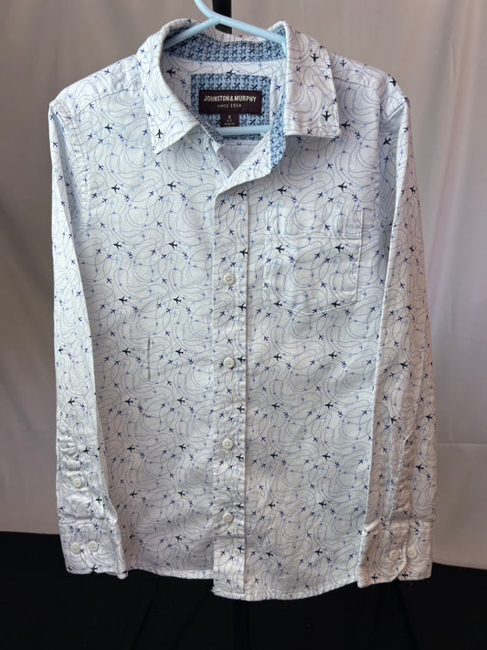 Johnston & Murphy Long Sleeved Button Down Shirt