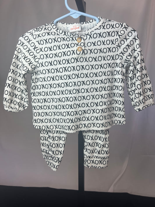Cat & Jack XO Long Sleeved Shirt and Pants Set